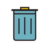 Trash Recycle Bin SVG Icon